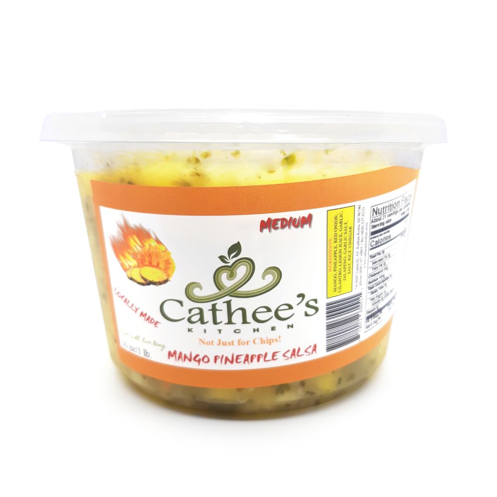 Salsa, Cathee's Kitchen, Mango Pineapple (16 Oz.)