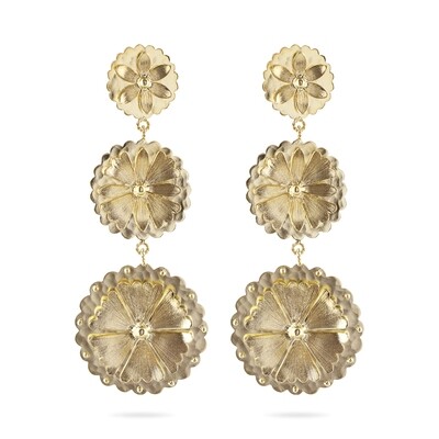 Cornflower Cascade Earrings