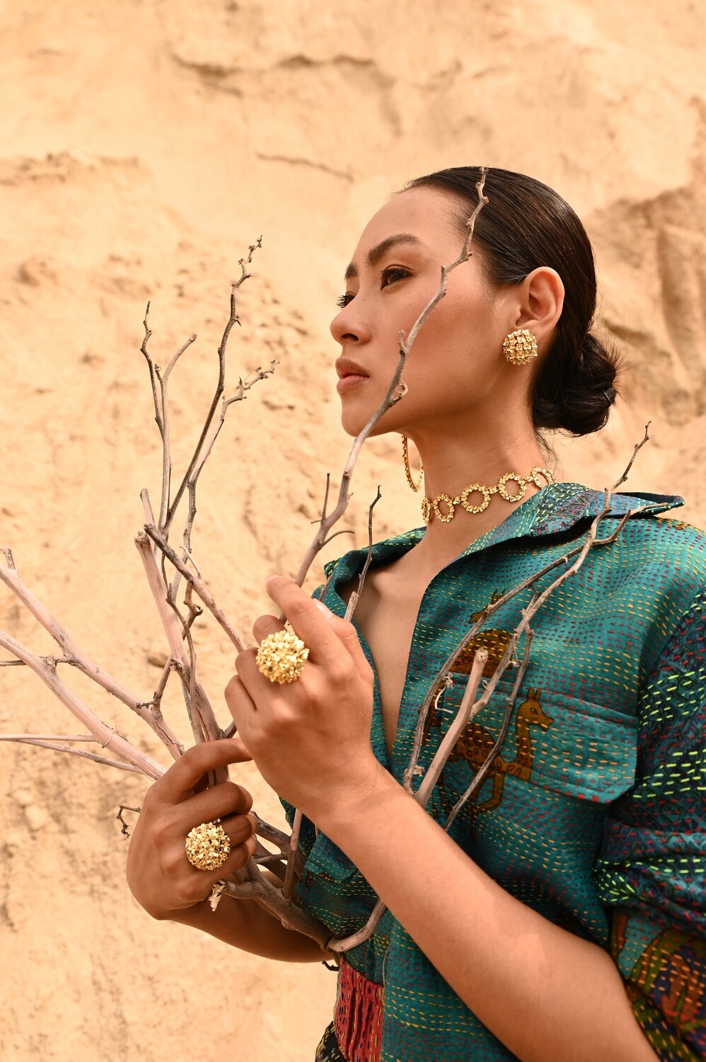 Nikko Blue Earrings