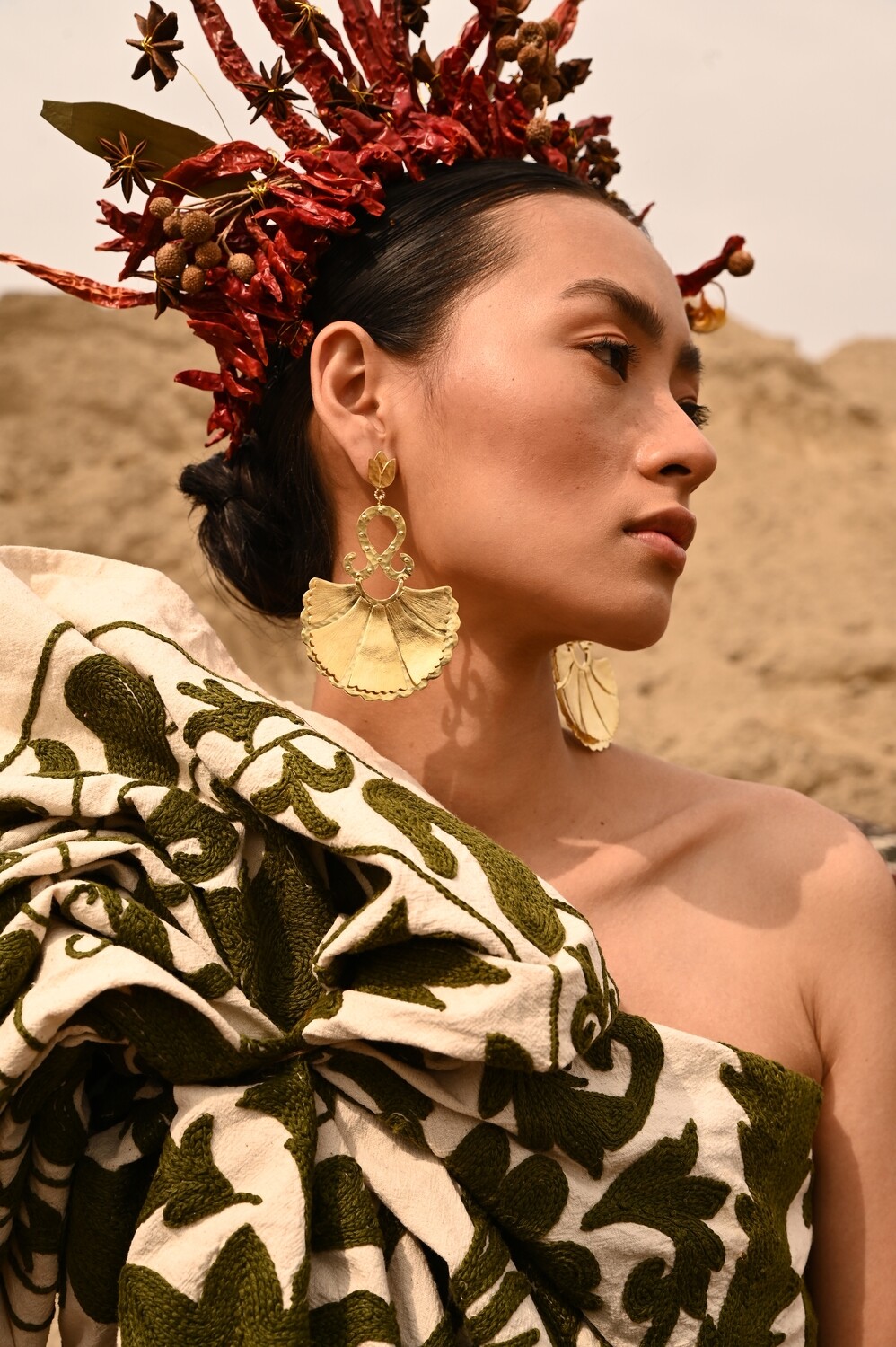 Timur Large Earrings