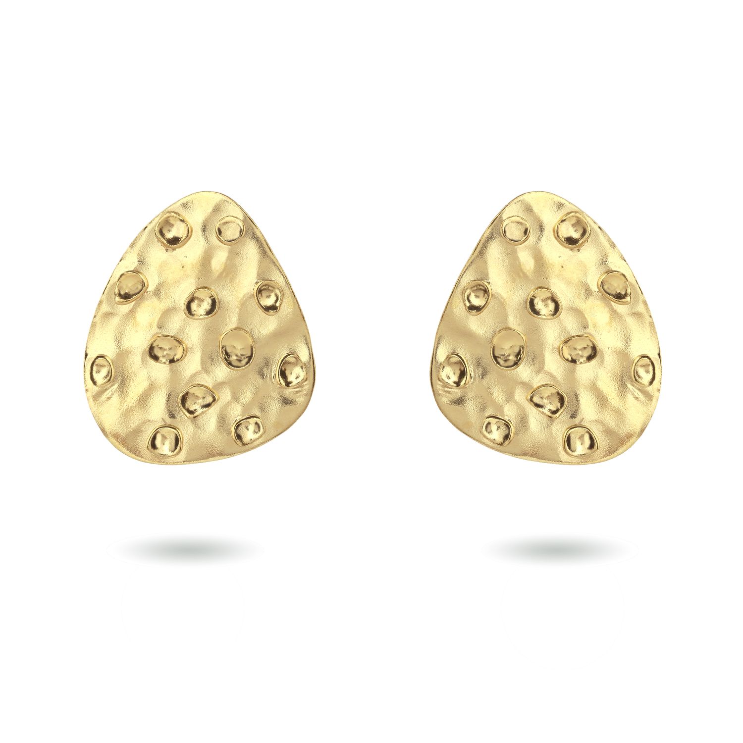 Crystal Drops Stud Earrings - Medium