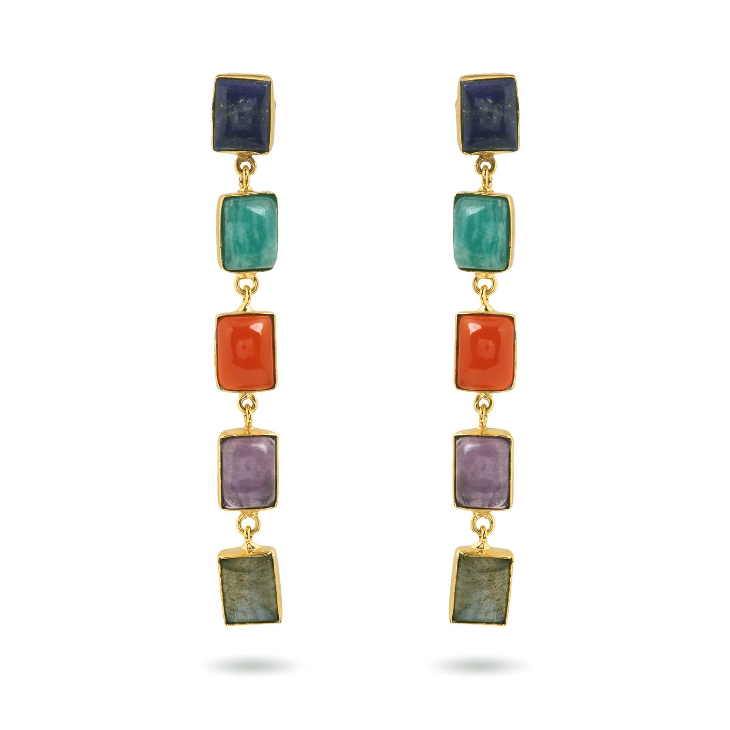 Kandahari Earrings - Multi