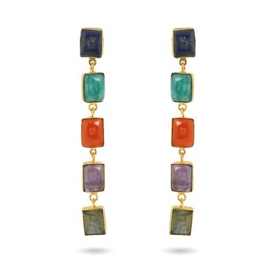 Kandahari Earrings - Multi