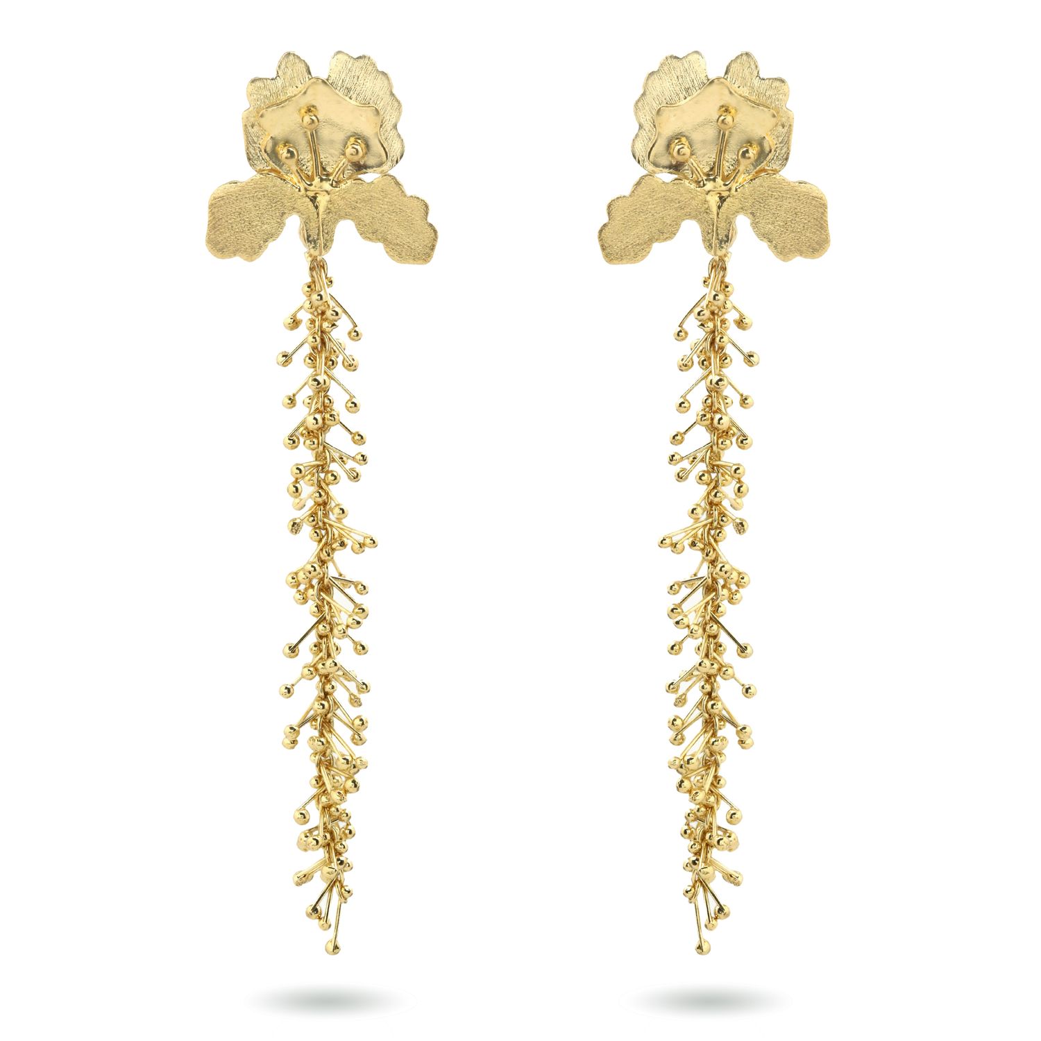 Iris Beads Earrings - Small