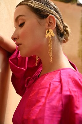 Iris Beads Earrings