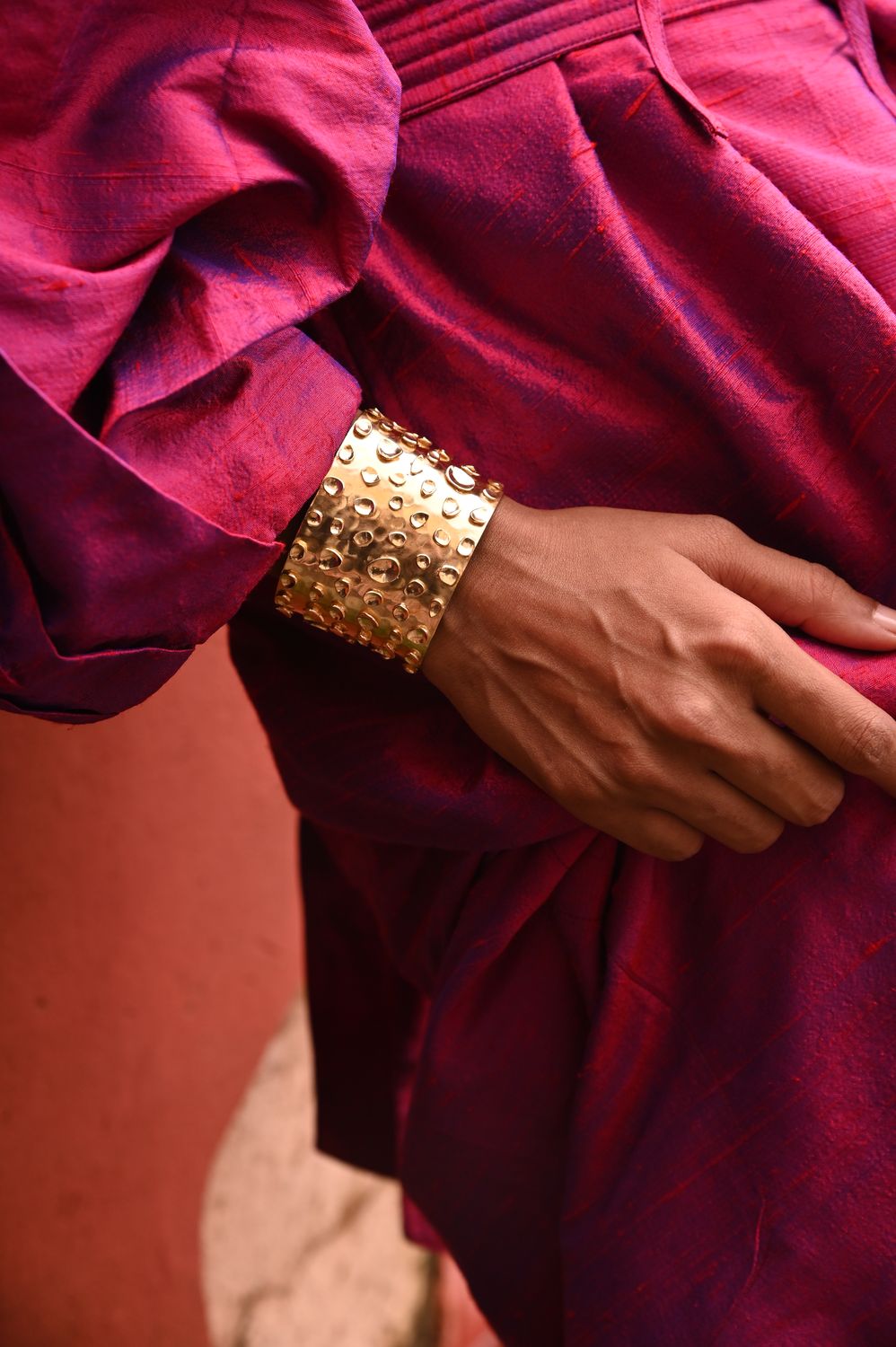Crystal Drops Cuff