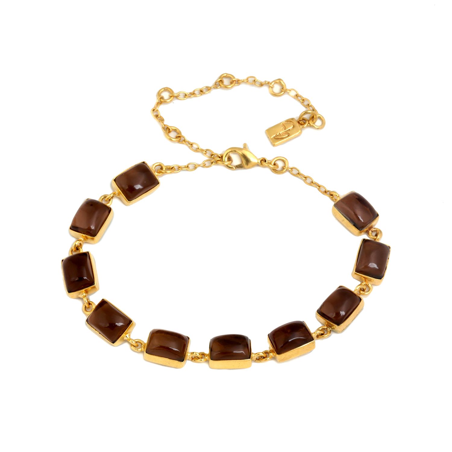 Kandahari Bracelet - Smokey Quartz