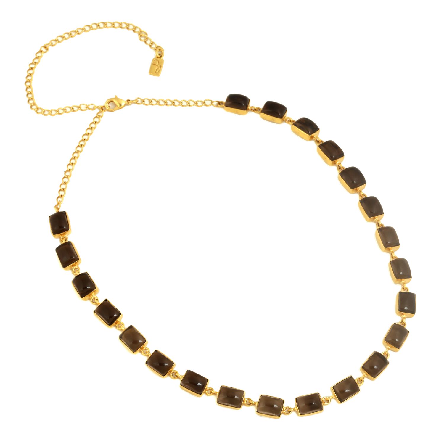 Kandahari Necklace - Smokey Quartz
