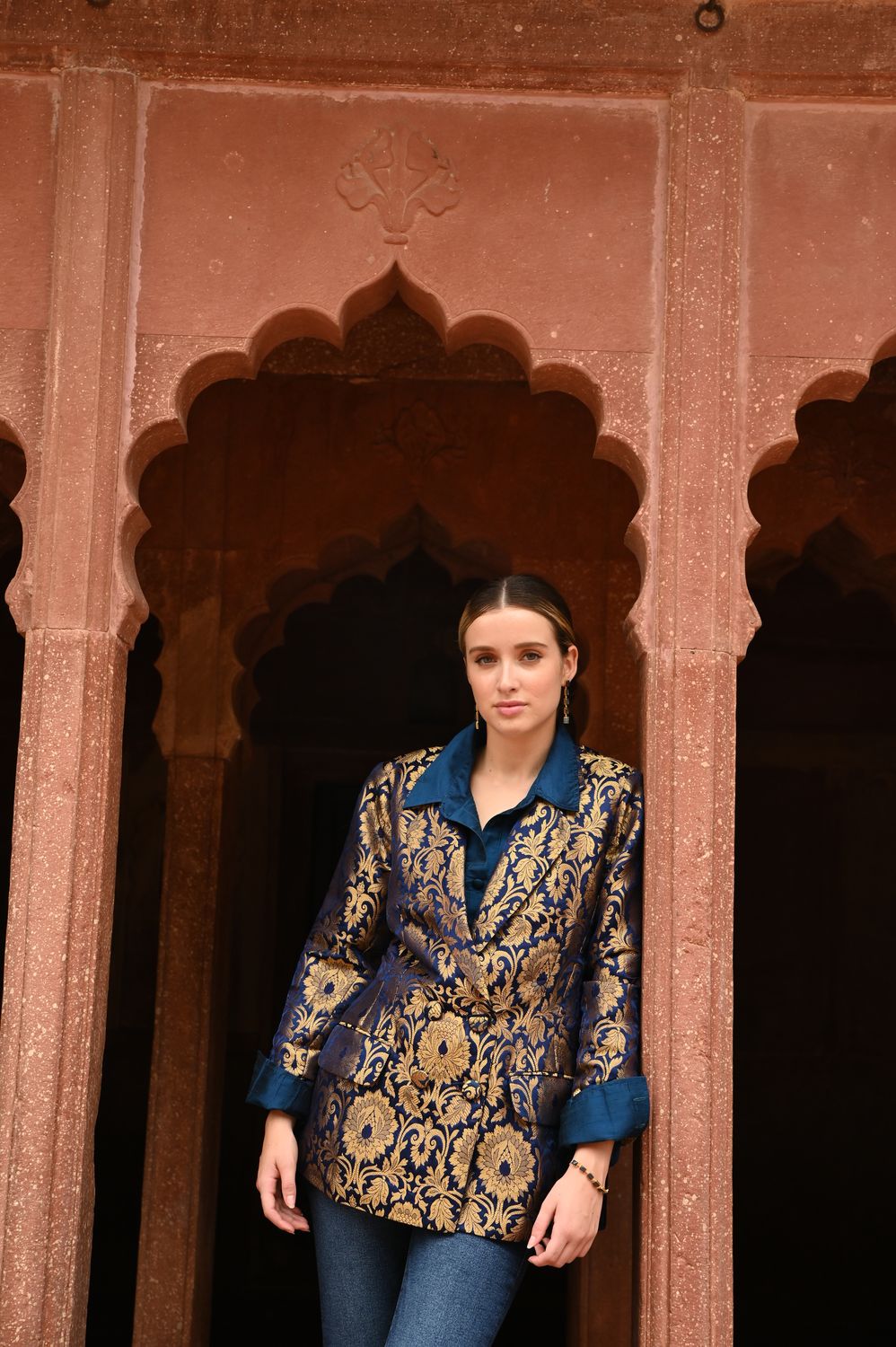 The Calliope Blazer - Blue