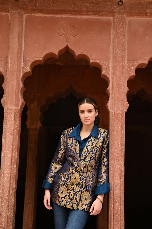 The Calliope Blazer - Blue
