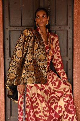 The Amalia Skirt and Calliope Blazer