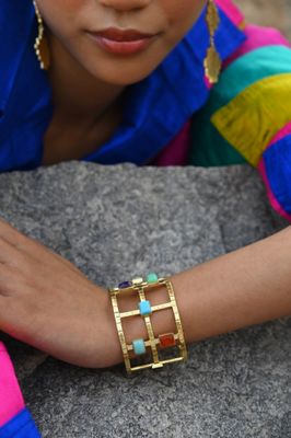Ravenna Cuff - Labradorite