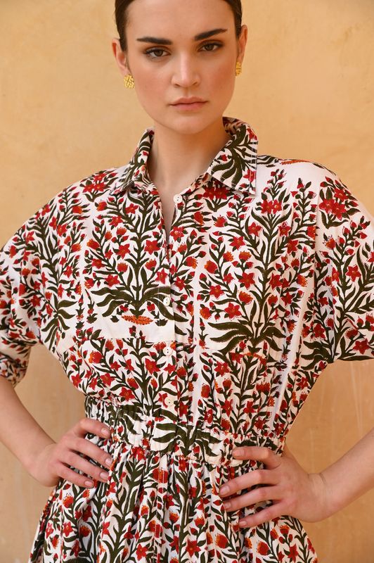 The Metis Dress - Flower