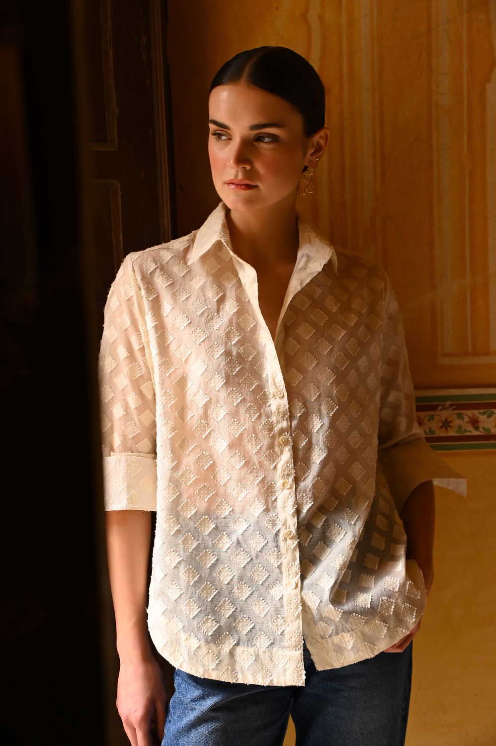 The Shirt Blouse - Jacquard