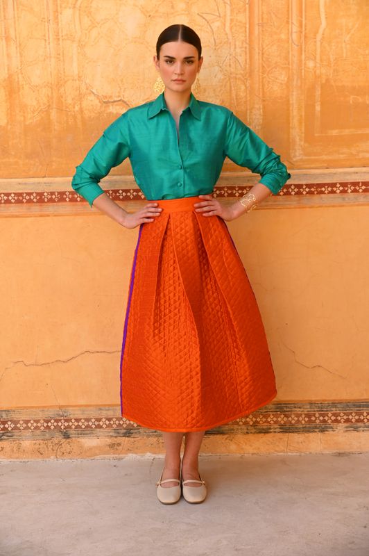 The Shirt Blouse - RS Turquoise