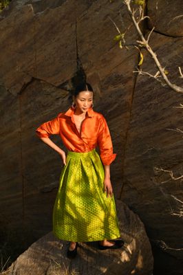 The Shirt Blouse - RS Orange