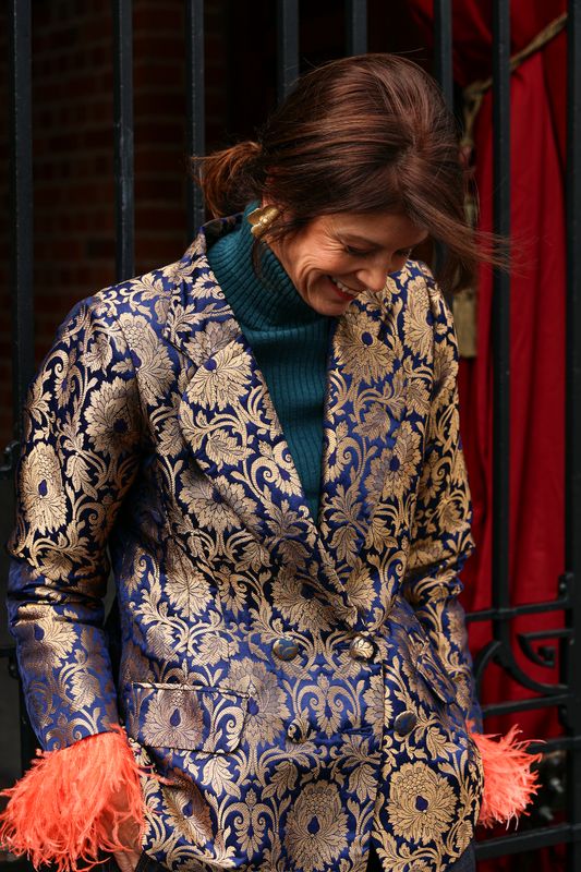 The Calliope Blazer - Blue