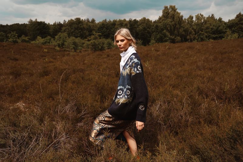 The Olivia Skirt and Rhea Blouse