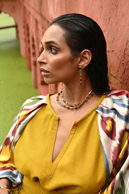 Kandahari Earrings - Multi