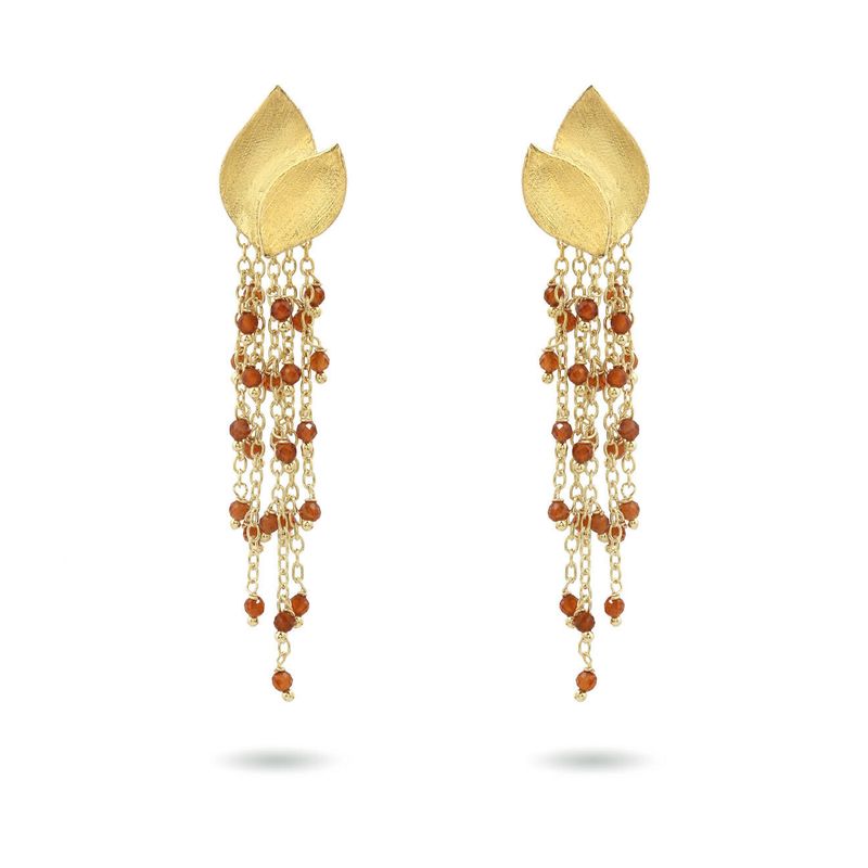 The Spring Dance Earrings - Hesonite
