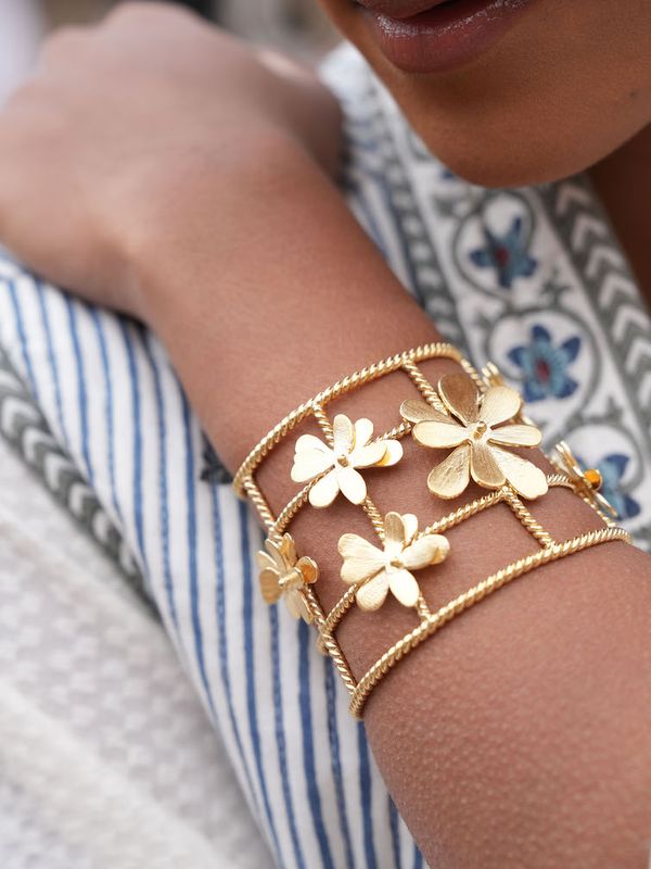The Poetry Bloom Cuff