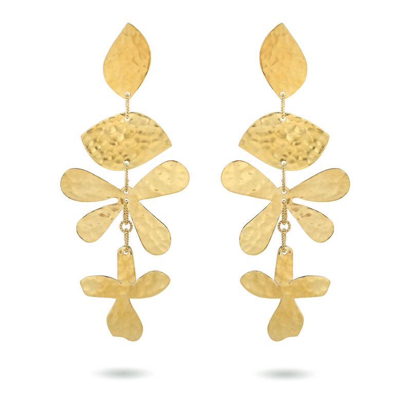 The Poetry Bloom Large Earrings