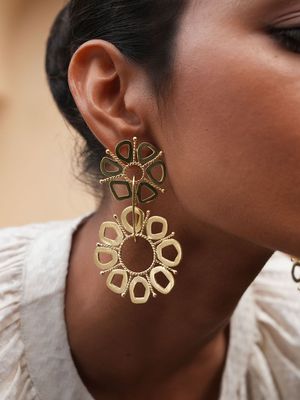 The Panache Duo Large Earrings