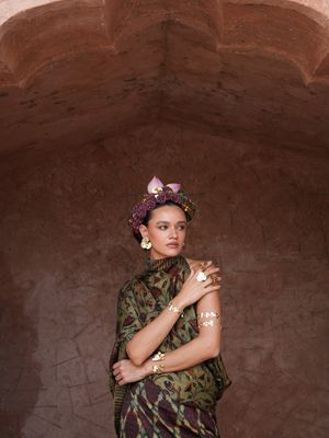 The Desert Rose Large Studs