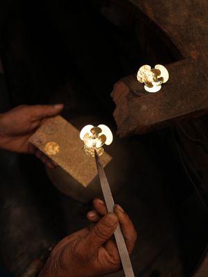 The Desert Rose Medium Studs