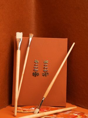 The Mimosa Small Earrings - Labradorite