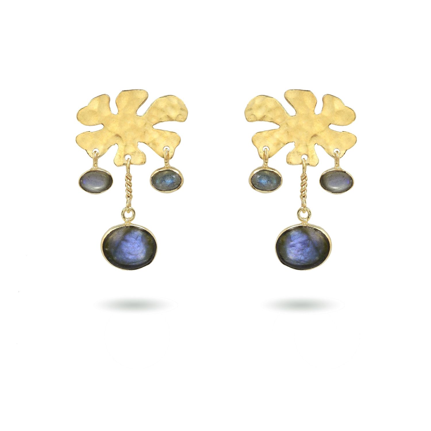 The Dance Earrings - Labradorite