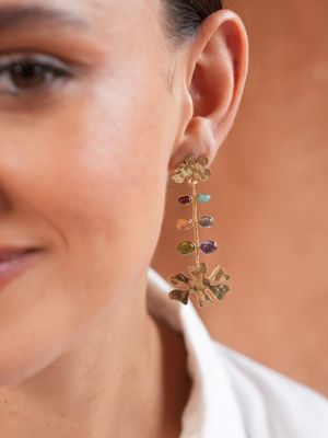 The Mimosa Small Earrings - Multi