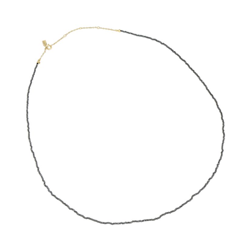 The Stella Necklace Medium - Hematite