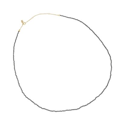 The Stella Necklace Medium - Hematite