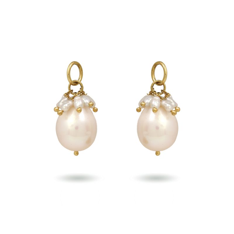 The Stella Earrings - Pearl + Pearl