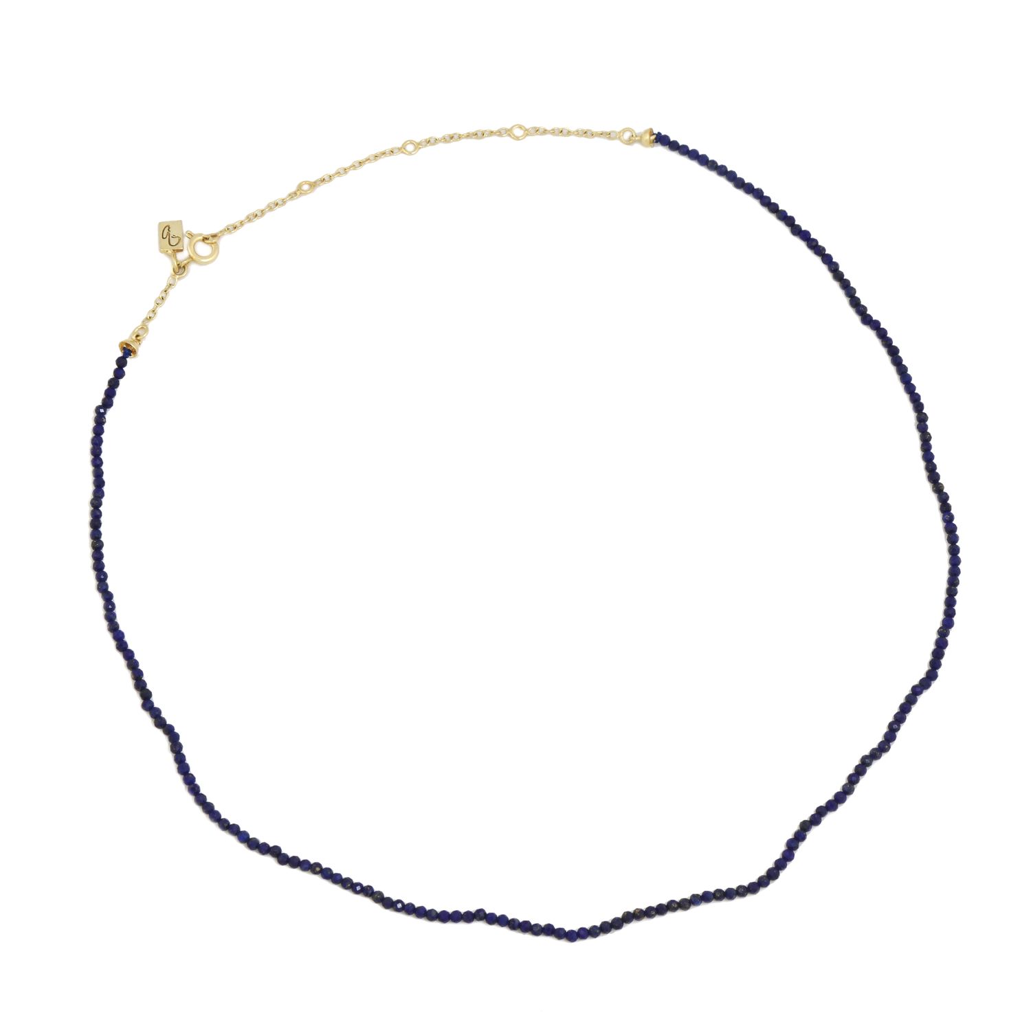 The Stella Necklace Short - Lapis Lazuli