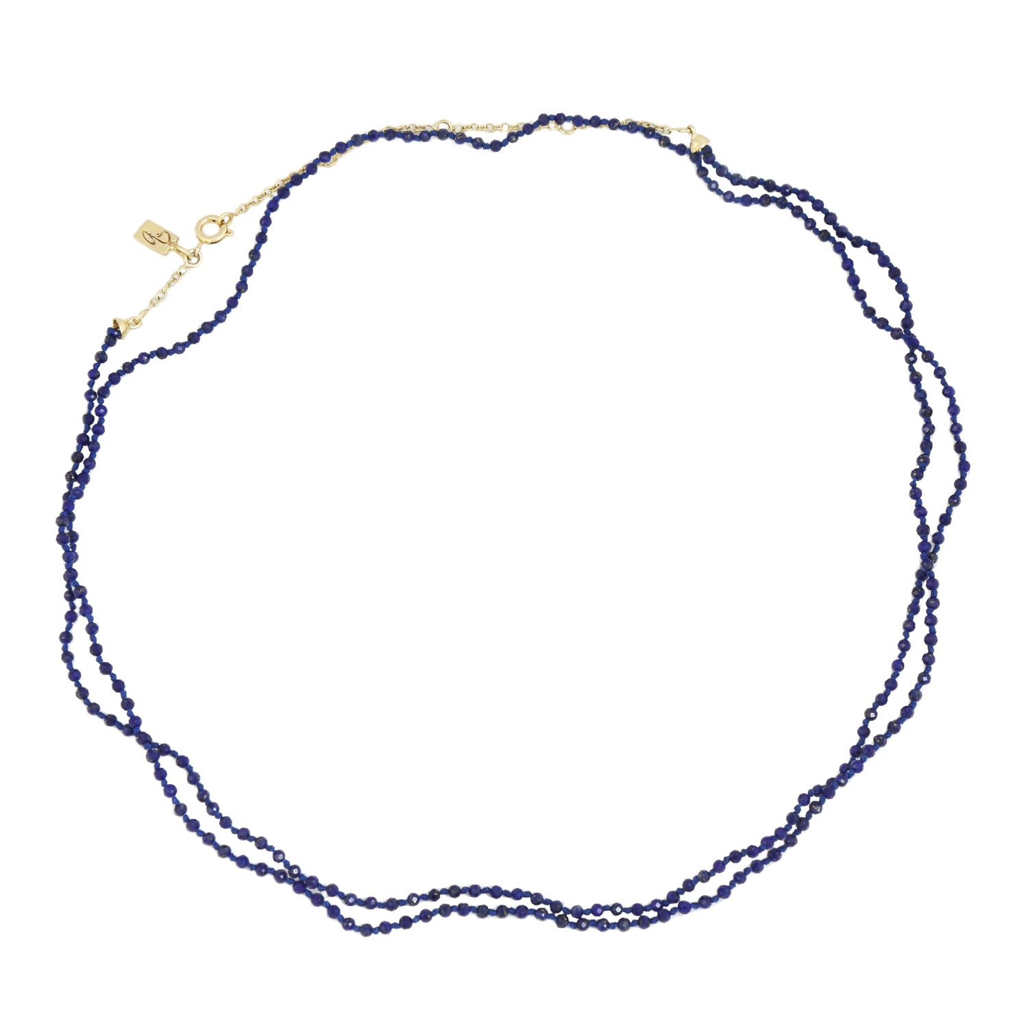 The Stella Necklace Long - Lapis Lazuli