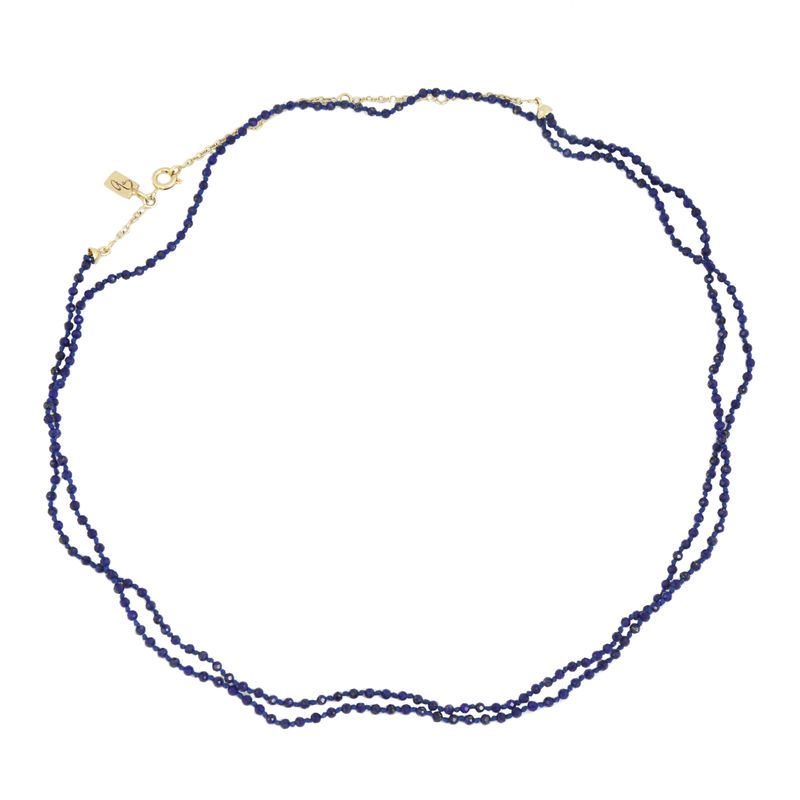 The Stella Necklace Long - Lapis Lazuli