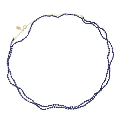 The Stella Necklace Long - Lapis Lazuli