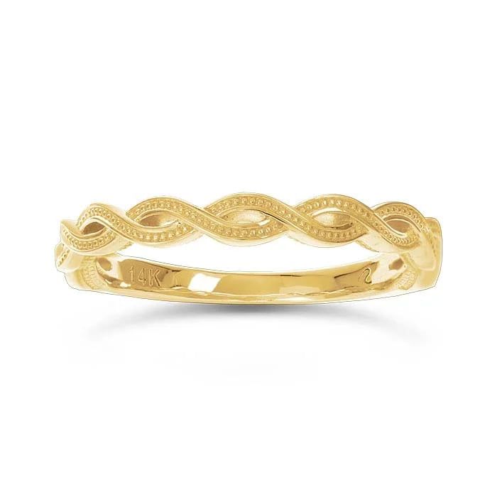 14K Yellow Gold Wedding Ring