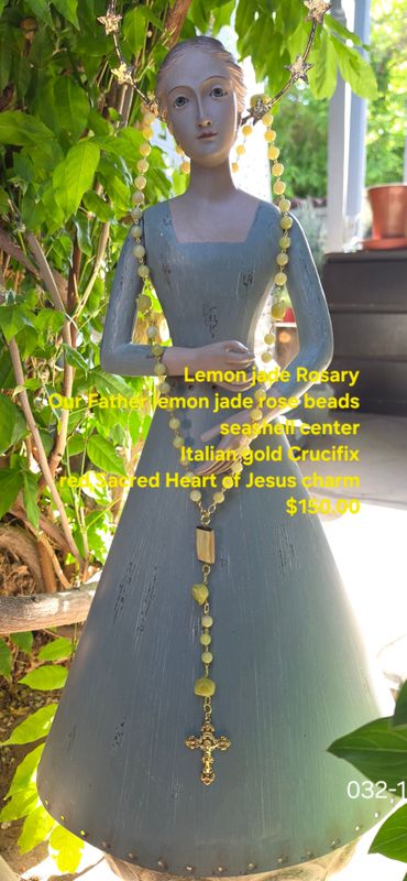 Lemon Jade Rosary Lemon Jade Rosary