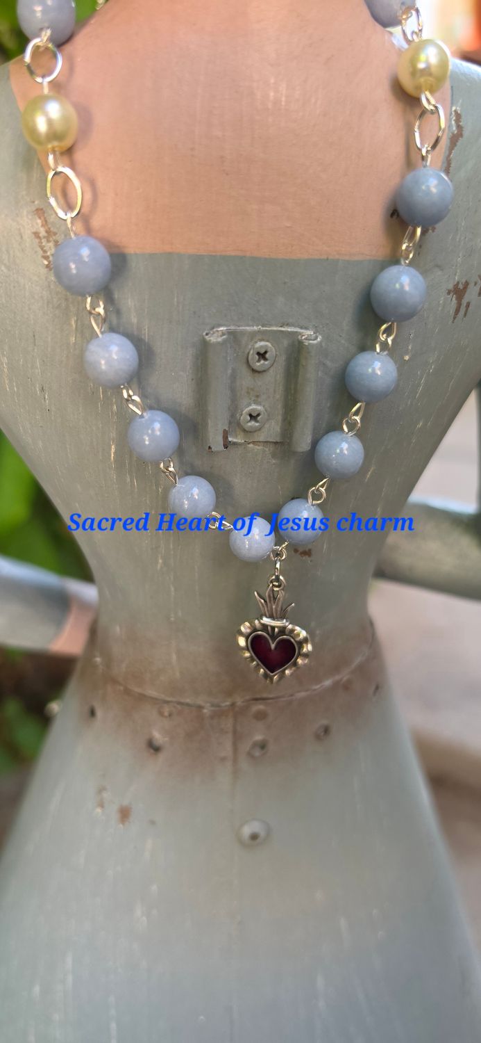 Sacred Heart of Jesus Charm