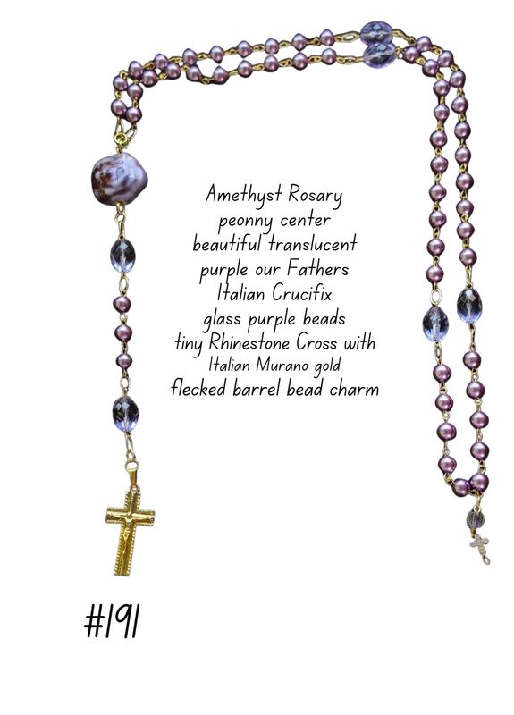 Amethyst Rosary Amethyst Rosary