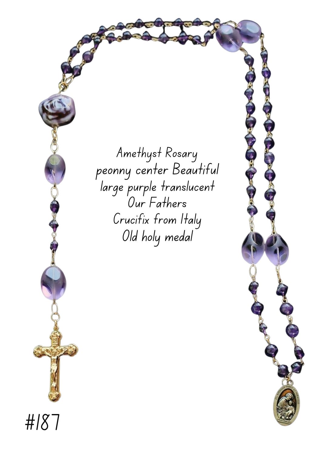 Amethyst Rosary Amethyst Rosary