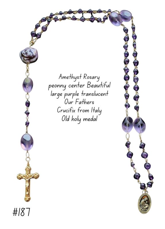 Amethyst Rosary Amethyst Rosary