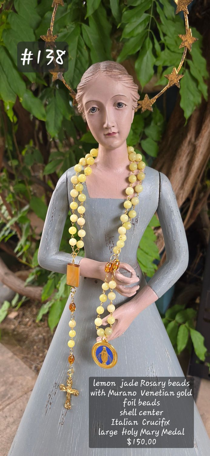 Lemon Jade Rosary Lemon Jade Rosary