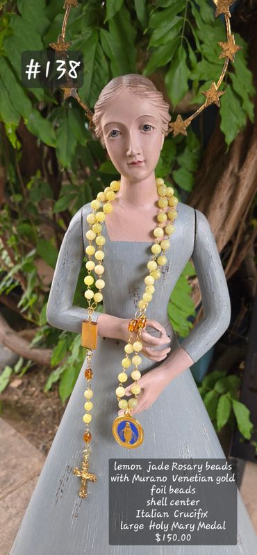 Lemon Jade Rosary Lemon Jade Rosary