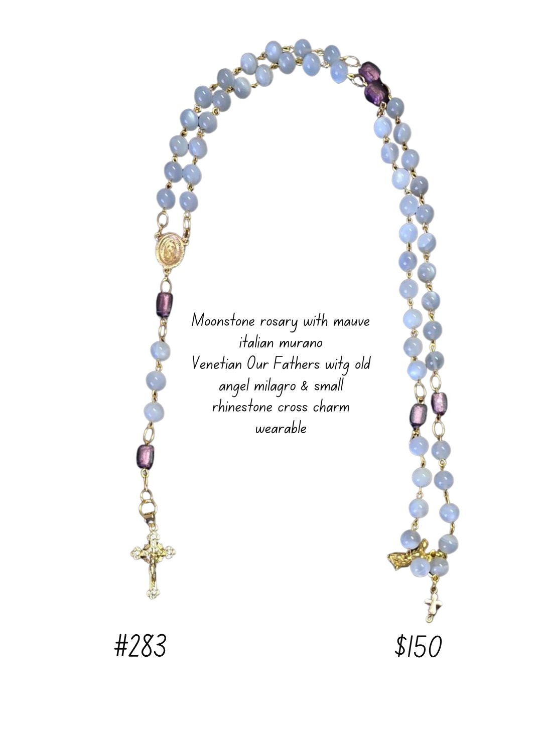 Moon Stone Rosary Moon Stone Rosary