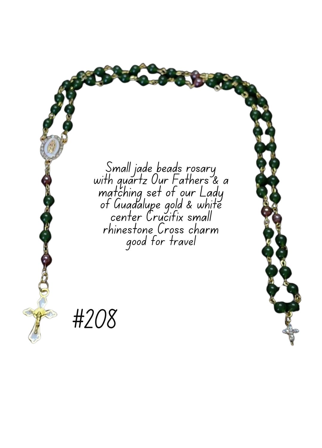 Small Jade Beads Rosary Small Jade Beads Rosary