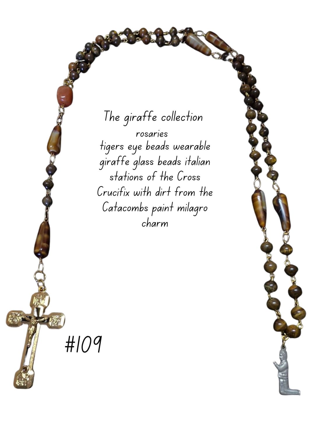 The Giraffe Collection Rosary The Giraffe Collection Rosary
